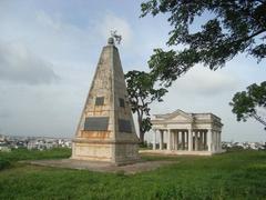 Raymond's Tomb on a hilltop in Hyderabad