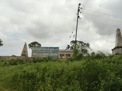 ASI monument’s aerial view