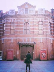 Main Entrance of the Octagon Building of The Red House