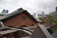 Ximen Red House Theater and its surroundings in Taipei