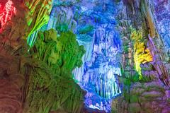 interior of Reed Flute Cave in Guilin