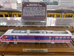 Srilankan DEMU train coach model