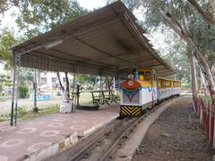 Toy train ride at Rail Museum in Chennai