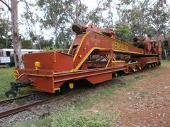 towing vehicle for pulling train coaches at Regional Rail Museum Chennai