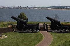 Canons at Fort McHenry