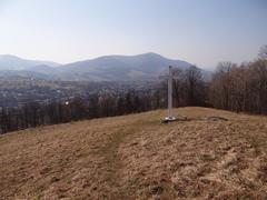 Cross on Grunwald Hill in Mszana Dolna