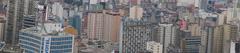 Downtown São Paulo seen from the top of the Edifício Italiano