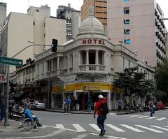 Intersection of Rua do Arouche, Largo do Arouche, and Rua Bento de Freitas in São Paulo, Brazil