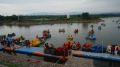 Boating in Chandigarh, India