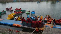 Boating in Chandigarh, India