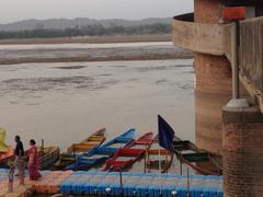 boats at Sukhna Lake in Chandigarh