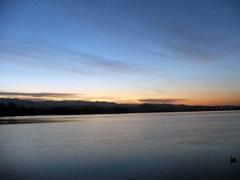 early morning at Sukhna Lake in Chandigarh