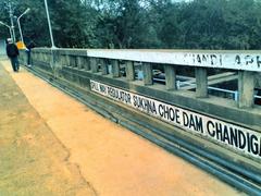 Choe Dam Bridge scenic view