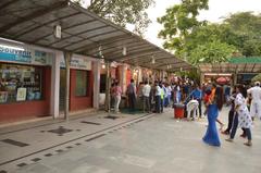 commercial stalls at Sukhna Lake Complex in Chandigarh