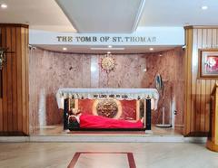 Saint Thomas Tomb in Santhome Church