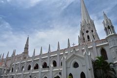 Basilica of San Thome in Chennai, 1896