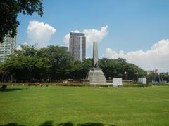 Rizal Park landmarks attractions historical memorials