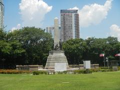 Rizal's execution site at Rizal Park