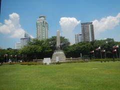 Rizal Park landmarks and attractions