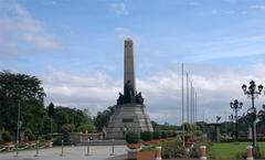 Rizal Monument in Luneta Park, Manila, Philippines