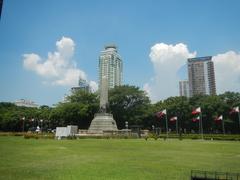 Rizal's execution site at Rizal Park