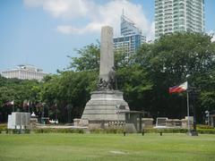 Rizal Park landmarks and attractions