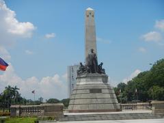 La Madre Filipina statue and park attractions at Rizal Park in Manila