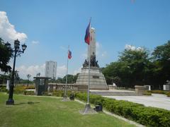 statue in Rizal Park Manila