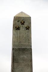 close-up of the top of the obelisk at the Rizal Monument in Manila