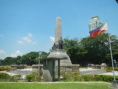 Landmarks and attractions at Rizal Park in Manila, Philippines