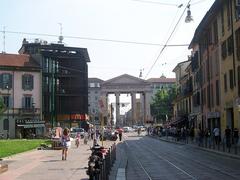 Milano Porta Ticinese archway