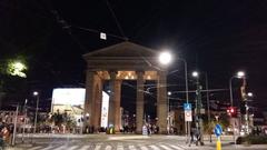 Porta Ticinese monument in Milan, Italy