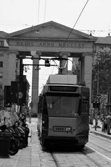 Porta Ticinese monument in Milan, Italy