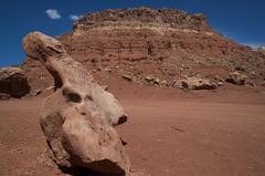 Eroded sandstone near Cliff Dwellers on US 89a