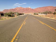 US 89a east view to Marble Canyon Bridge