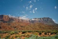 Scenic view of Coconino County landscape near Marble Canyon in Arizona on State Route 89