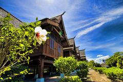 Malacca Sultanate Palace Museum in Malaysia