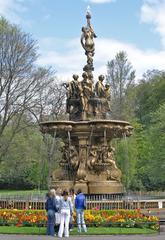 Ross Fountain in Princes Street Gardens, Edinburgh