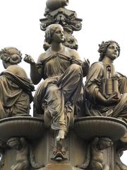 Ross Fountain in Princes Street Gardens, Edinburgh