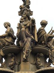 Ross Fountain in Edinburgh's Princes Street Gardens