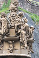 Ross Fountain in Edinburgh's Princes Street Gardens