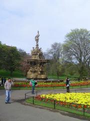 Fountain in Princes Street Gardens