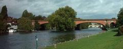 Maidenhead Railway Bridge over River Thames in Maidenhead, designed by Isambard Kingdom Brunel