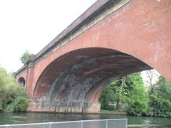 The Sounding Arch railway bridge over the Thames in Maidenhead