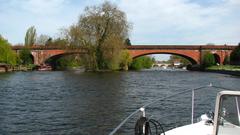 Maidenhead Railway Bridge and Guards Club Island