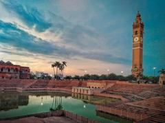 Husainabad Clock Tower in Lucknow, India