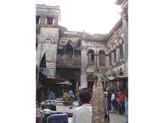 Buildings of Forashgong in Old Dhaka, Dhaka, Bangladesh