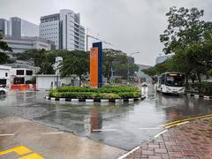 Entrance E of the National University of Singapore