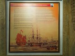 exhibition inside the Proclamation of Independence Memorial in Malacca City