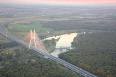 Rędziński Bridge over the Oder River in Poland